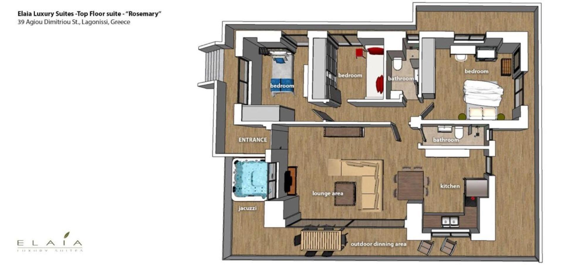 Elaia Luxury Suites Lagonisi Extérieur photo